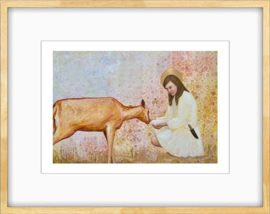 Artemis A3 print framed