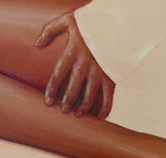 Diamond Formation hand detail artist Leah Mariani