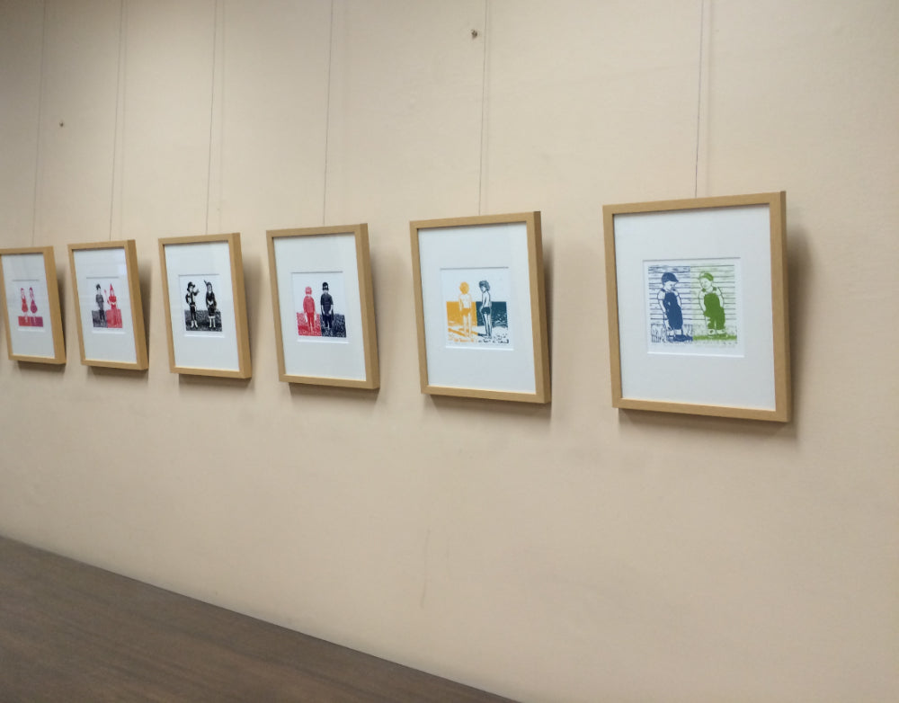 Double Trouble in print series Melbourne artist