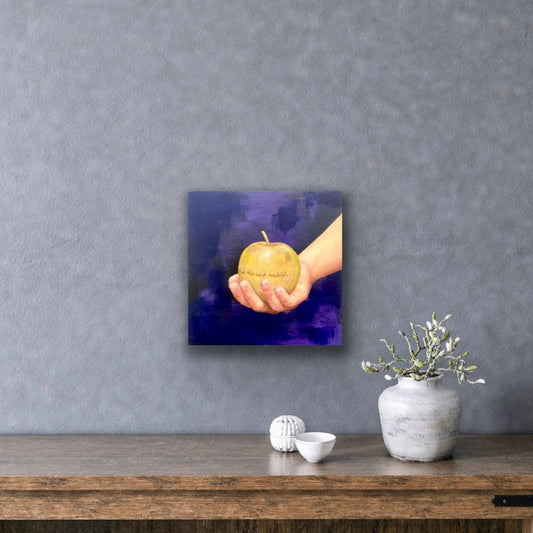 Golden Apple little painting styled