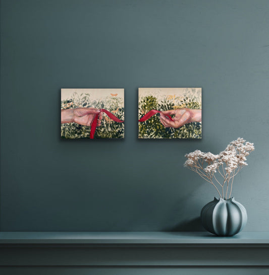 Hand of Fate hand paintings