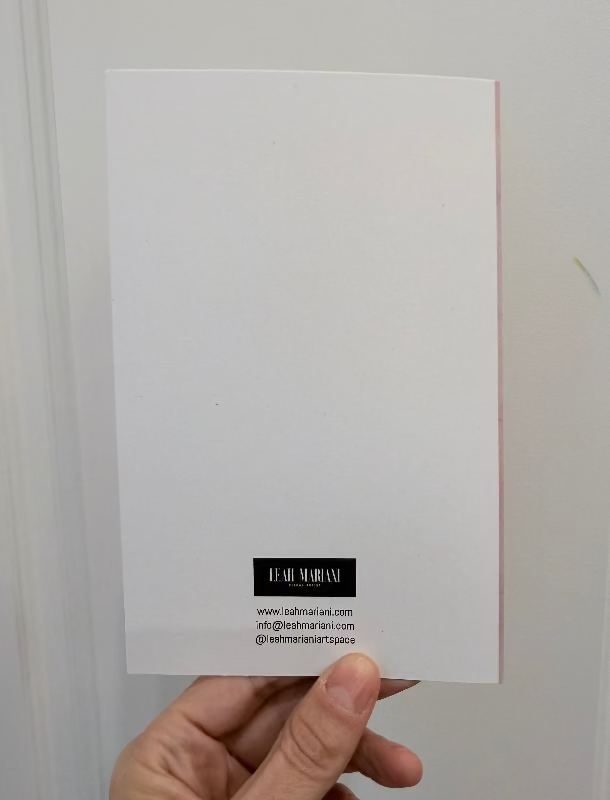 Individual contained blank gift cards white back with logo