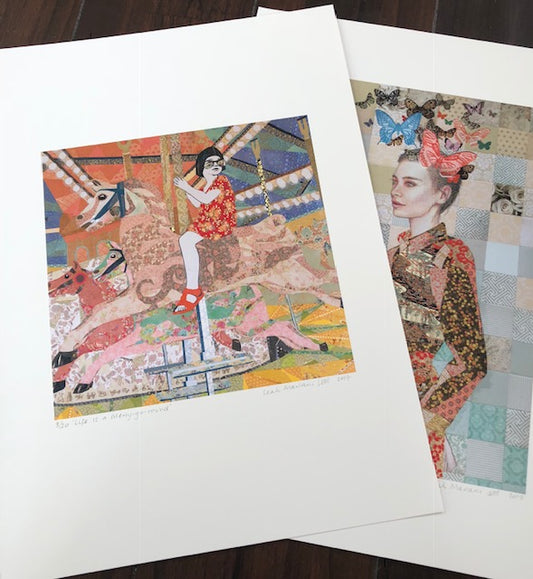 Life is a Merry-go Round limited print signed