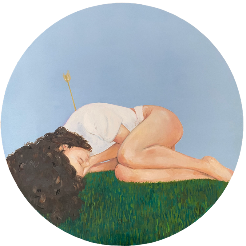 Product Cupid's Arrow feminist painting
