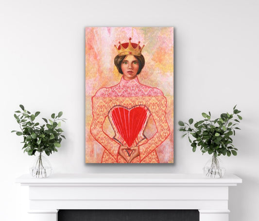 Red Queen image painting