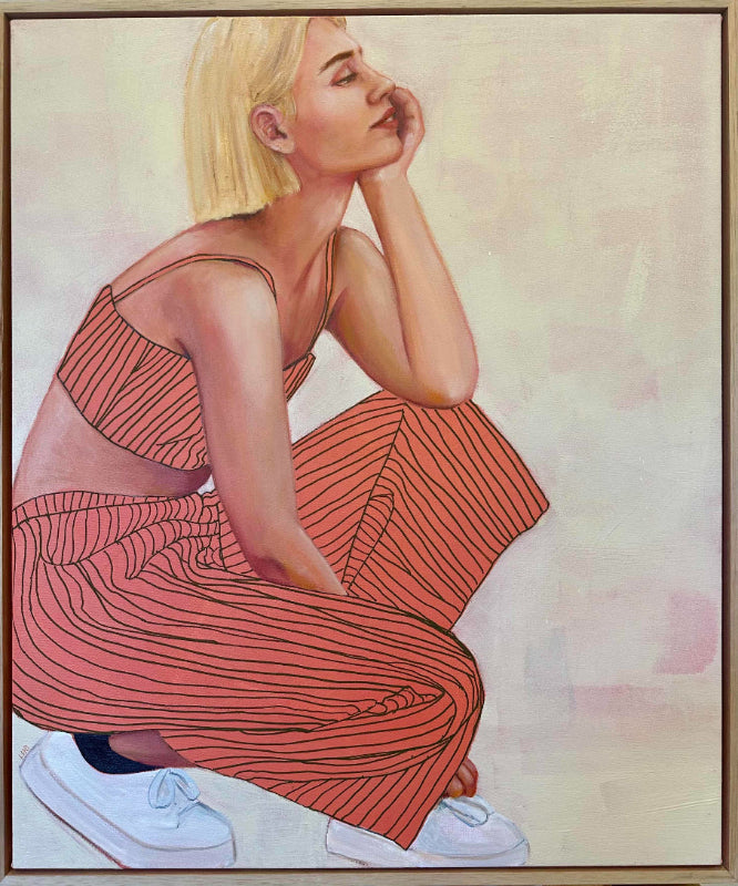 Reset figurative painting product image