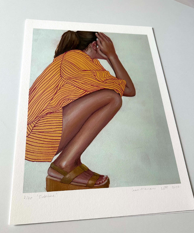 Sideline limited edition print image