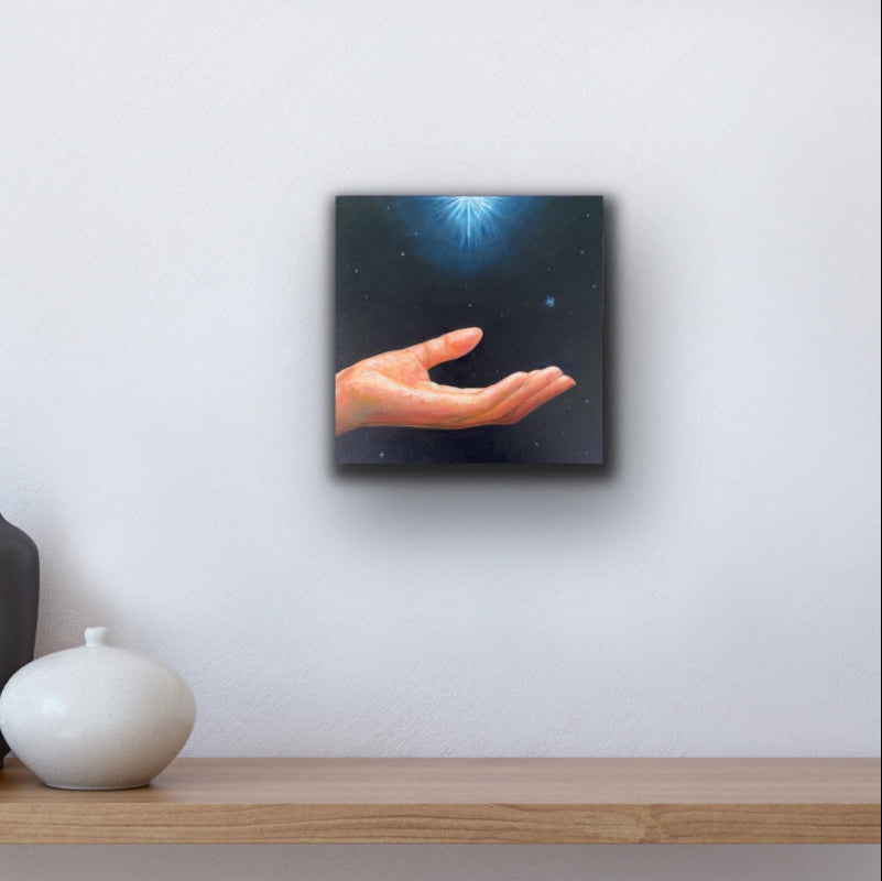 Starry Night little square painting