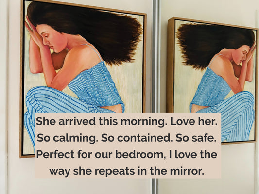 Sleepy Head painting art collection feedback