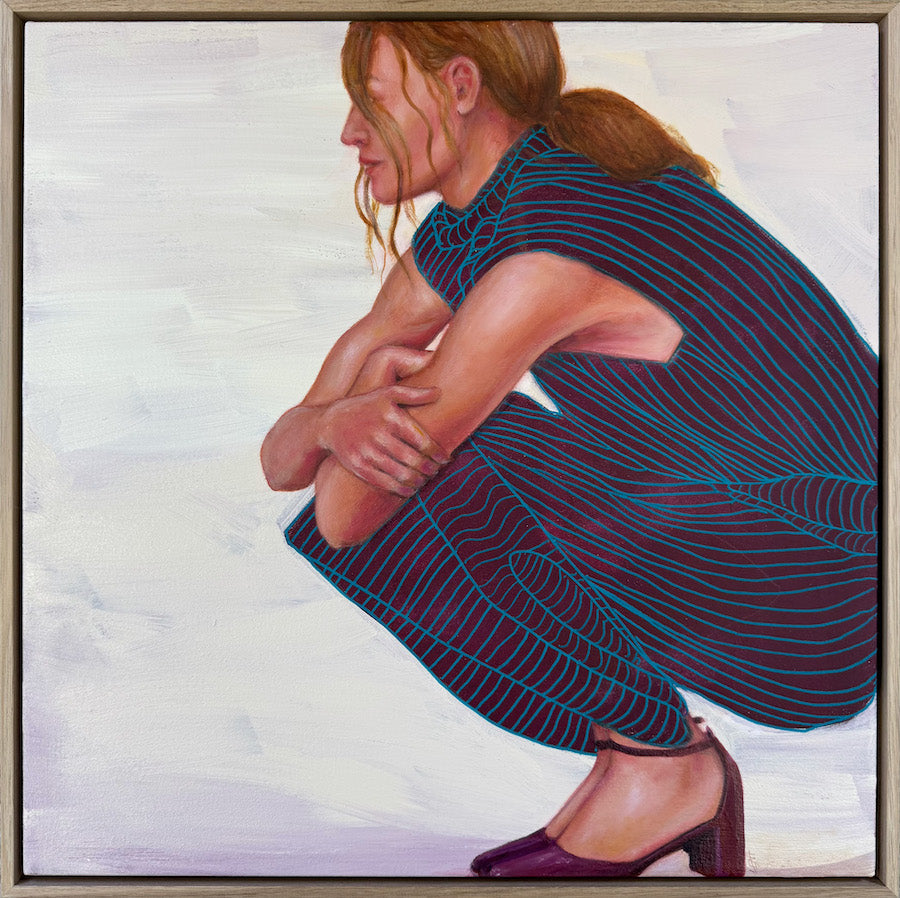 QuarterBack_woman_painting_Leah_Mariani