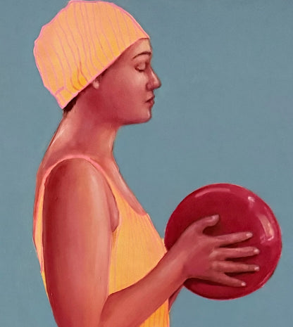 2025_Ballers_Ballers_Two_women_in_swimsuits_painting_detail_right