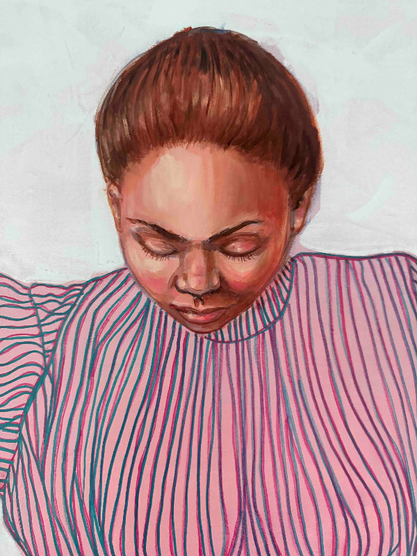 Uplift_large-painting-woman-dress-detail