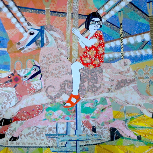 Life is a Merry-go Round print image 0