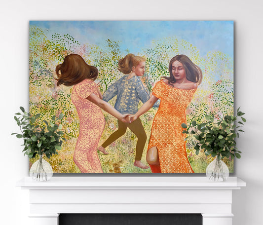 The Three Fateson wall