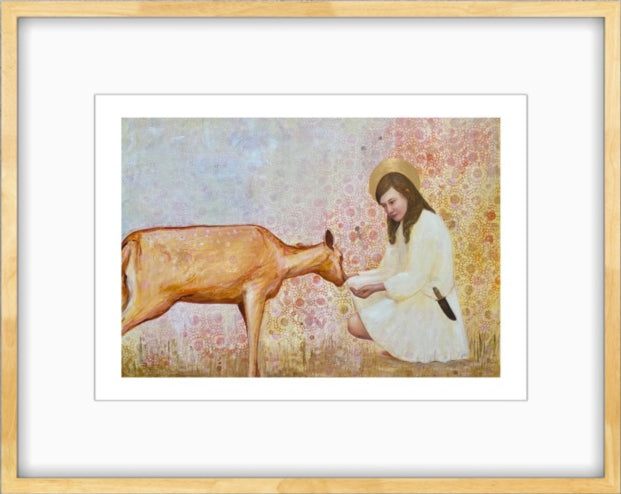 Artemis A3 print framed
