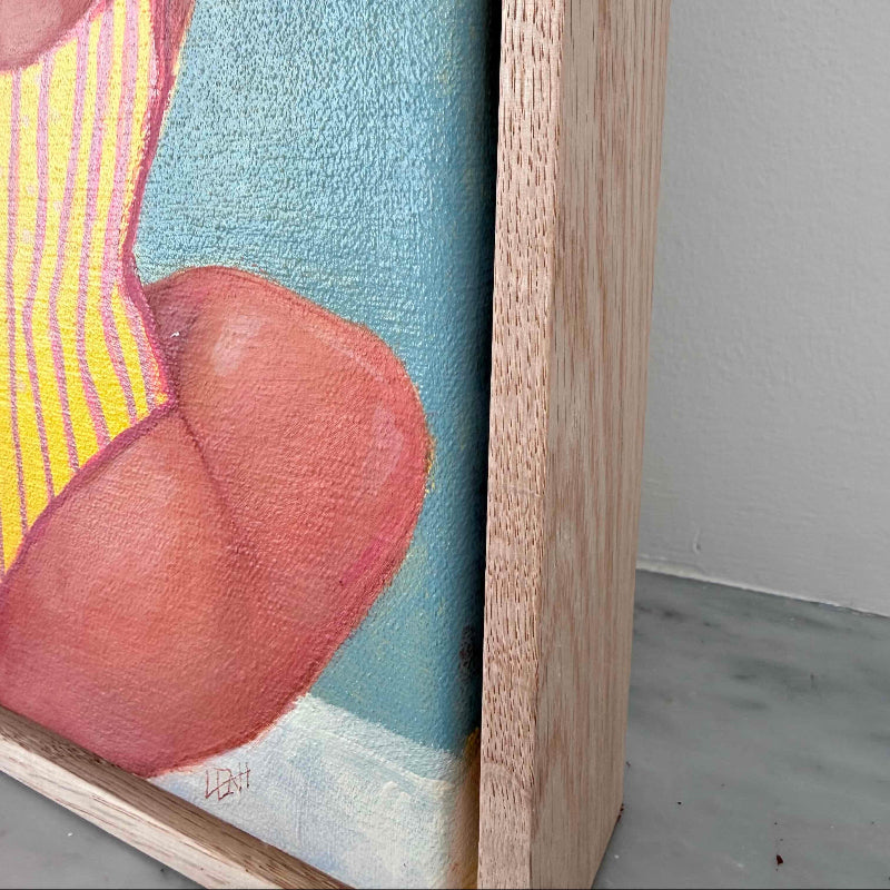 BackLine_small-swimmer-painting_detail-artist-signature_frame