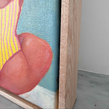 BackLine_small-swimmer-painting_detail-artist-signature_frame