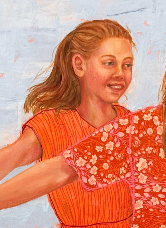 Castle-in-the-Sky_painting_two-girls-holding-hands_detail-face