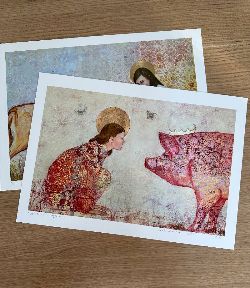 Circe & Odysseus signed artist print