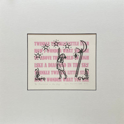 Diamond in the Sky reach for the stars print
