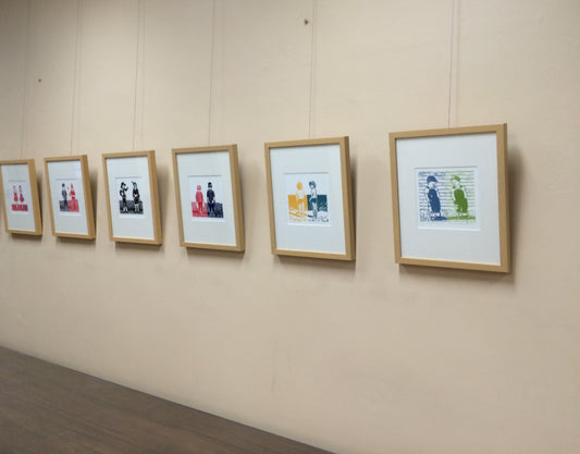 Double Trouble in print series Melbourne artist