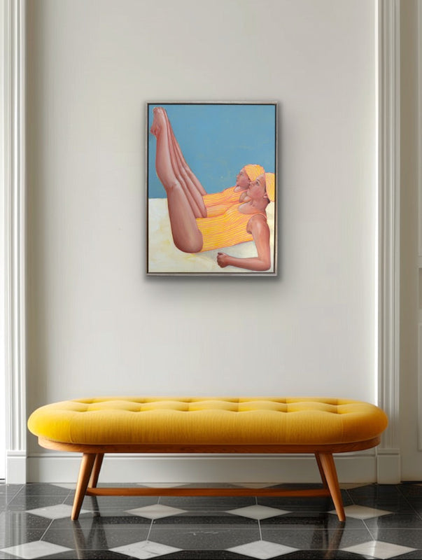 Doubles_Swimmers_painting_LeahMariani_home-style