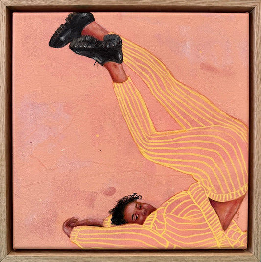 Half-back_mini-pink-figurative-painting-leah-mariani