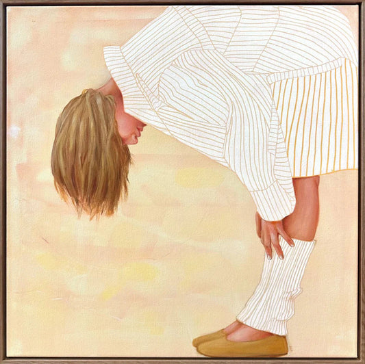 Half Forward figurative painting