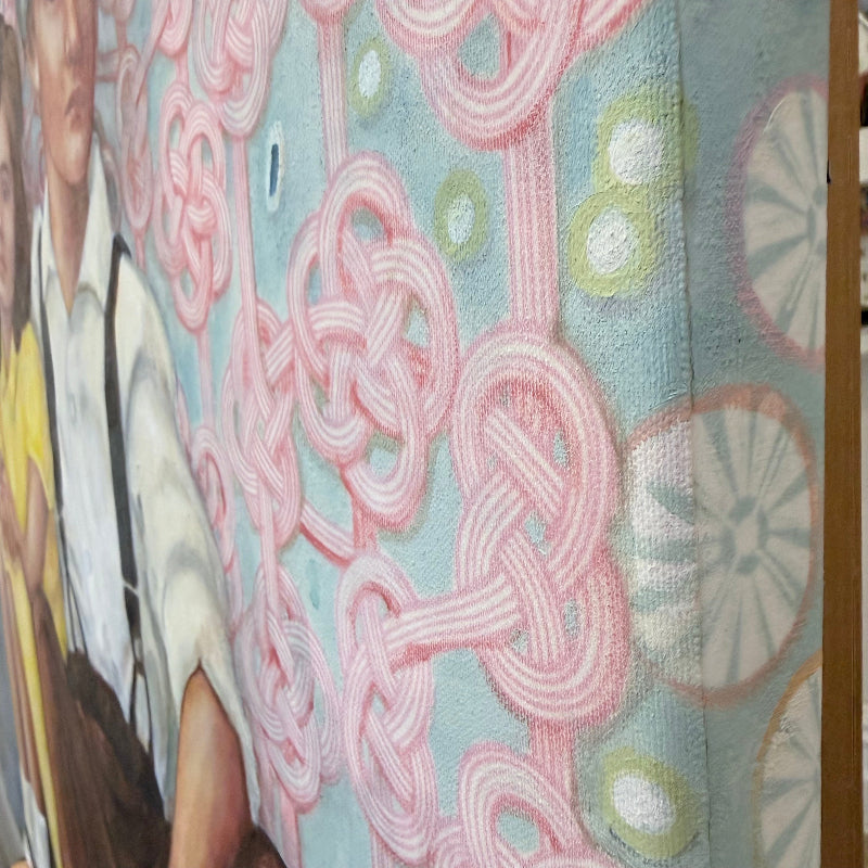 HanselandGretel-painting_artwork_detail-fabric-detail-side