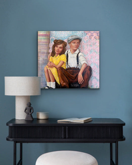 HanselandGretel-painting_artwork_hanging-in-home