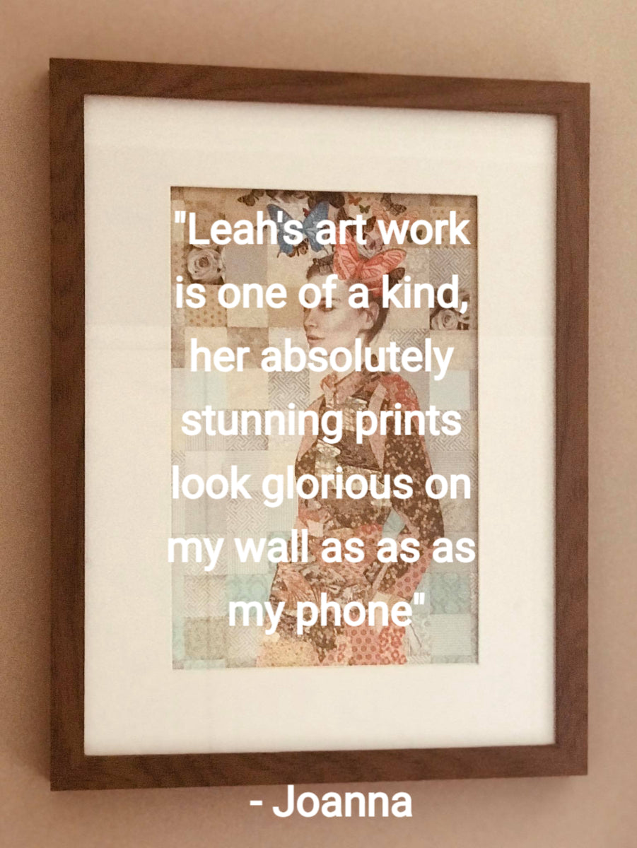 Client testimonial print
