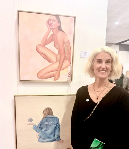 Leah Mariani at 2026 Omnia art prize opening night