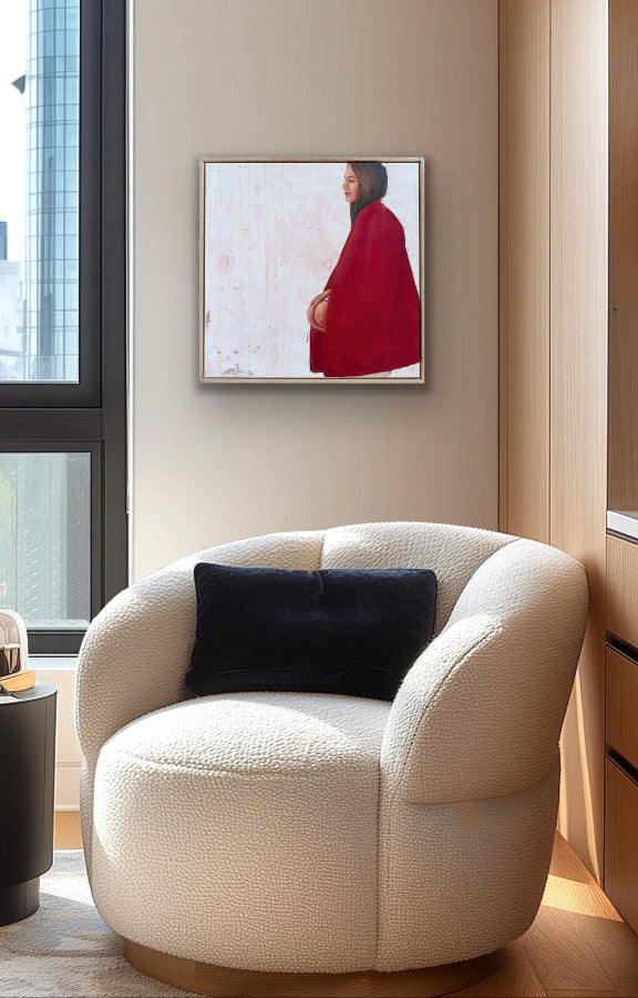Make-A-Wish_Woman-Red-coat_Stylish-home_Leah-Mariani