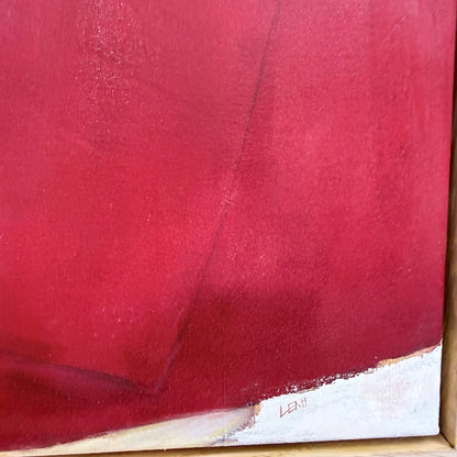 Make_a_Wish_painting-red-coat_detail_signature