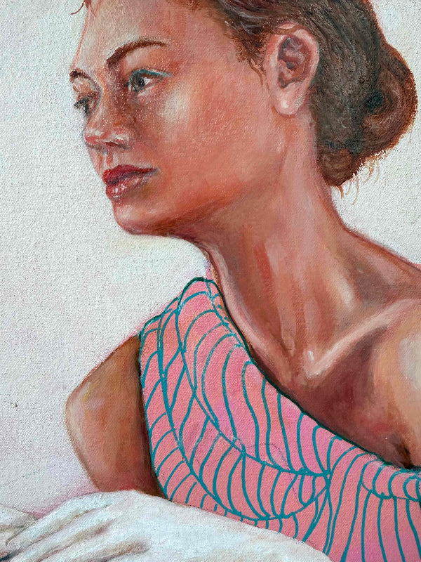 MidasTouch_painting-woman_white-gloves_Leah-Mariani-detail-face