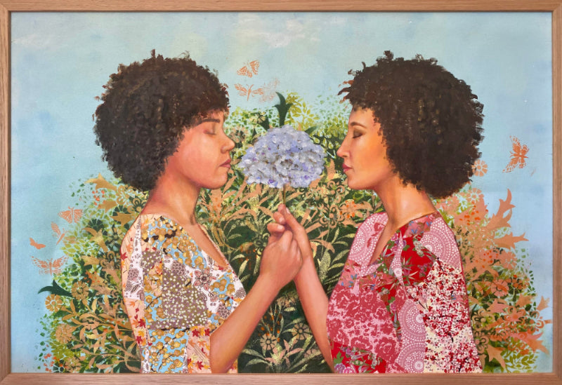 Persephone & Demeter painting Melbourne artist