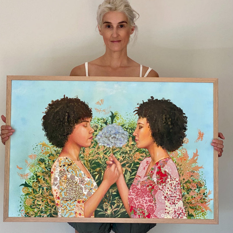 Persephone & Demeter with Artist