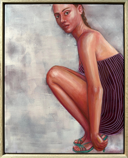 Product_Ankle_tap_painting crouching girl purple