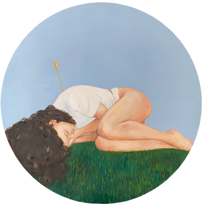 Product Cupid's Arrow feminist painting