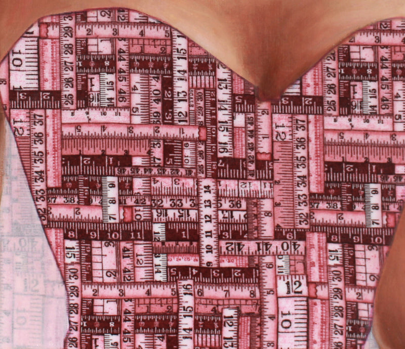 Product Made to Measure detail feminist painting