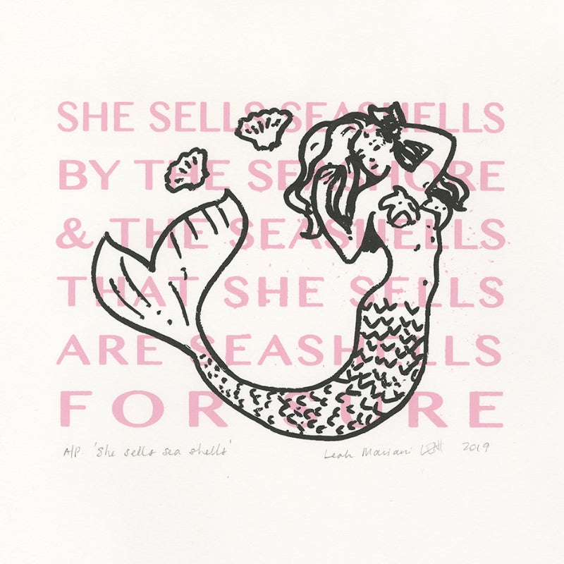 Product: She Sells Sea Shells mermaid detail