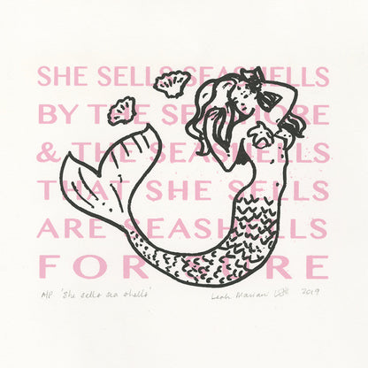 Product: She Sells Sea Shells mermaid detail