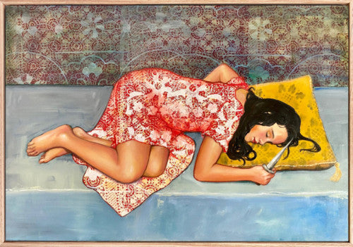 Product Snow White feminist painting Leah Mariani