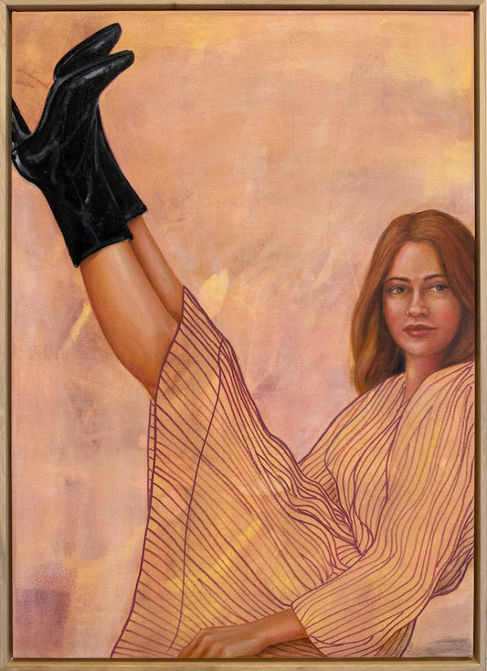 Season Pass figuarative painting Australian artist