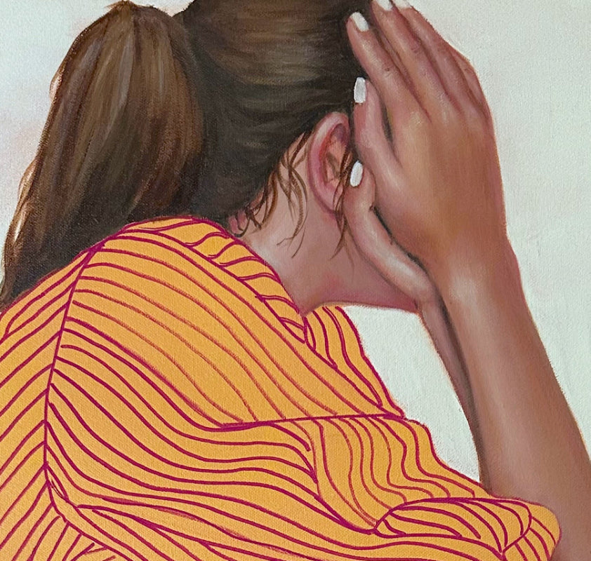Sideline limited edition print detail by Melbourne artist