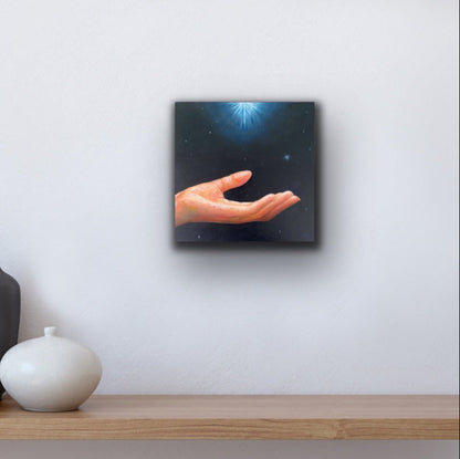 Starry Night little square painting