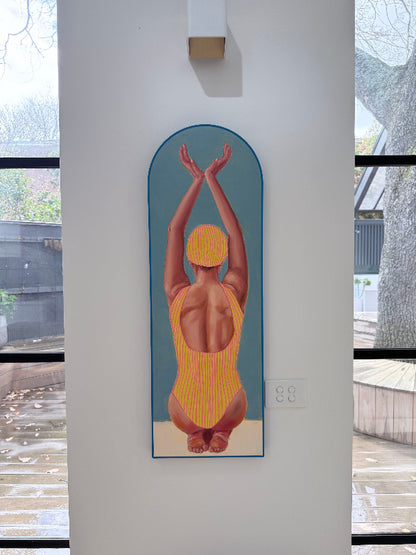 SunCatcher_arch-shaped-swimmer-painting-leah-mariani_hanging-stylish-home