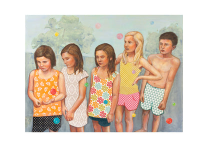Product Waiting summer print A3 Leah Mariani