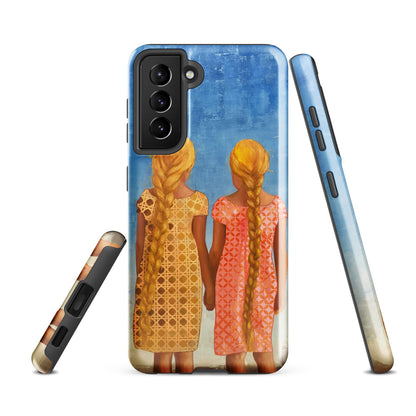 Sisters Product mockup samsung-glossy-samsung-galaxy-s21