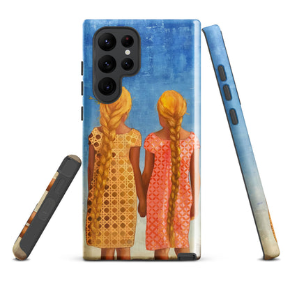 Sisters Product mockup samsung-glossy-samsung-galaxy-s22-ultra